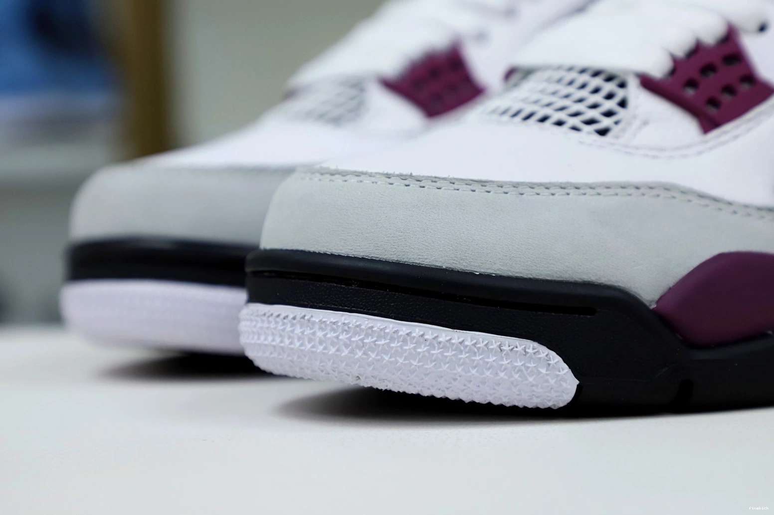 X JORDAN RETRO 'BORDEAUX' 4 SAINT-GERMAIN AIR JORDAN PARIS AIR 0713